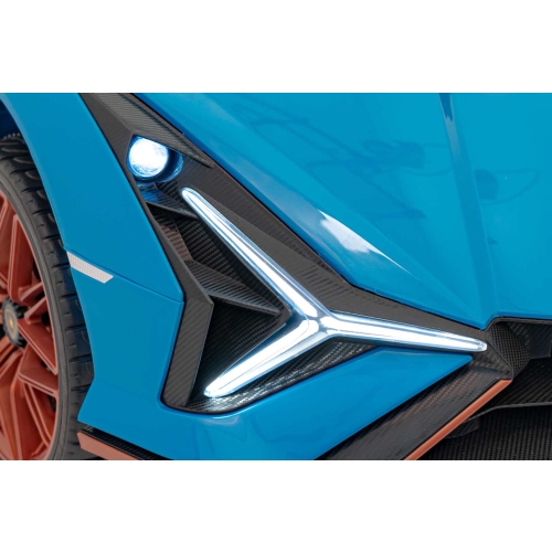 Auto na akumulator dla dzieci Lamborghini SIAN Niebieski QLS-6988.NIE